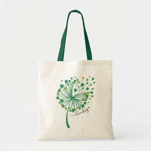 St.Patrick’s Day Dandelion Lucky トートバッグ (正面)