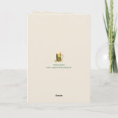 St. Patrick’s Day Funny Beer Mug Card– Irish Luck カード (裏面)
