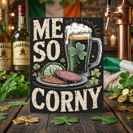 St Patrick’s Day Funny Food Card シーズンカード