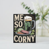 St Patrick’s Day Funny Food Card シーズンカード (スタンド正面)