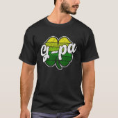 St Patrick s Day G Pa Father Irish C Shamrock Tシャツ (正面)
