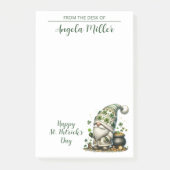 St. Patrick’s Day Gnome Desk Notes ポストイット (正面)