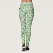 St. Patrick’s Day Gnome Green Leggings レギンス (裏面)