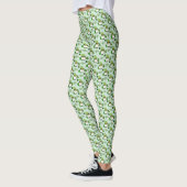 St. Patrick’s Day Gnome Green Leggings レギンス (左)