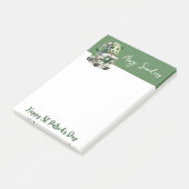 St. Patrick’s Day Gnome Notepad ポストイット (アングル)