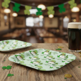 St. Patrick’s Day Gnome Paper Plate ペーパープレート