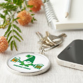 St. Patrick’s Day Gnome with Beer Mug キーホルダー (側面)