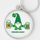 St. Patrick’s Day Gnome with Beer Mug キーホルダー (正面)