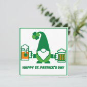 St. Patrick’s Day Gnome with Beer Mug シーズンカード (スタンド正面)