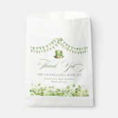 St. Patrick’s Day Green Shamrock Baby Shower フェイバーバッグ (正面)