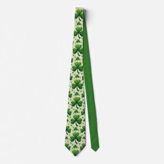 St. Patrick’s Day Knot Your Average Shamrock ネクタイ (正面)