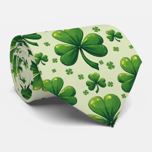 St. Patrick’s Day Knot Your Average Shamrock ネクタイ (ロール)