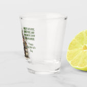 St. Patrick’s Day Leprechaun Toast Shot Glass ショットグラス (右)