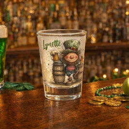 St. Patrick’s Day Leprechaun Toast Shot Glass ショットグラス