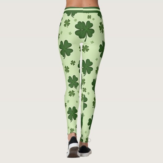 St. Patrick’s Day Lucky Legs in Motion レギンス (裏面)