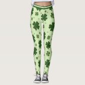 St. Patrick’s Day Lucky Legs in Motion レギンス (正面)