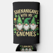 St Patrick’s Day Lucky Shamrock Gnome  スリム缶クーラー (裏面)