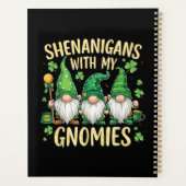 St Patrick’s Day Lucky Shamrock Gnome  プランナー手帳 (裏面)