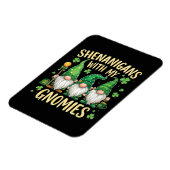 St Patrick’s Day Lucky Shamrock Gnome  マグネット (左側)