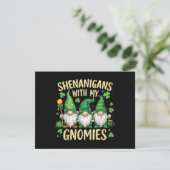 St Patrick’s Day Lucky Shamrock Gnome  招待状 (スタンド正面)