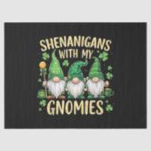 St Patrick’s Day Lucky Shamrock Gnome  薄葉紙 (正面)