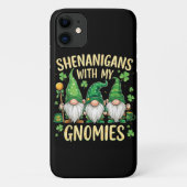 St Patrick’s Day Lucky Shamrock Gnome  Case-Mate iPhoneケース (裏面)