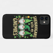 St Patrick’s Day Lucky Shamrock Gnome  Case-Mate iPhoneケース (裏面(横))