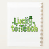 St. Patrick’s Day Lucky to Teach Teacher プランナー手帳 (裏面)