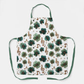 St. Patrick’s Day Musical Shamrock エプロン (正面)