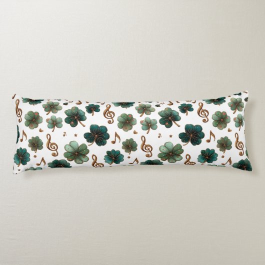 St. Patrick’s Day Musical Shamrock ボディピロー (裏面)