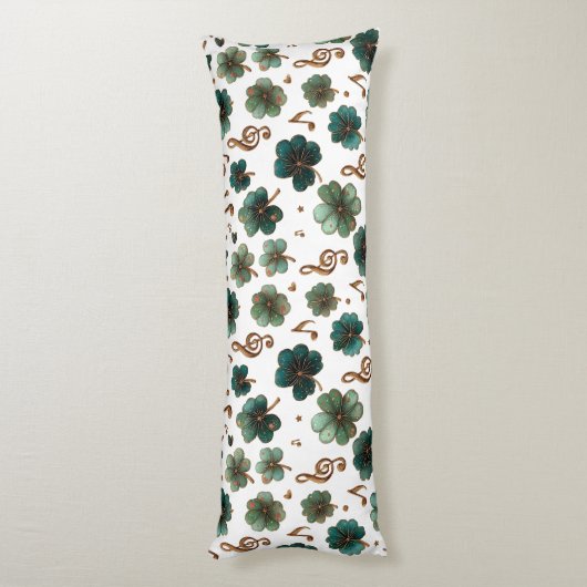 St. Patrick’s Day Musical Shamrock ボディピロー (裏面 (縦))