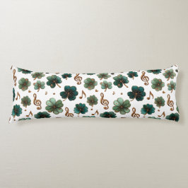 St. Patrick’s Day Musical Shamrock ボディピロー