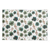 St. Patrick’s Day Musical Shamrock 枕カバー (裏面)