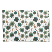 St. Patrick’s Day Musical Shamrock 枕カバー (正面)