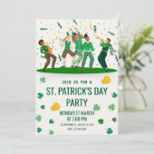 St. Patrick’s Day Party 招待状 (スタンド正面)