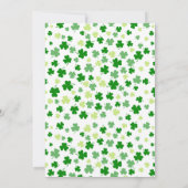 St. Patrick’s Day Party 招待状 (裏面)