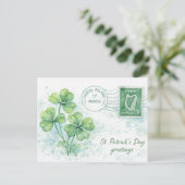 St. Patrick’s Day Postcard from Dublin シーズンポストカード (スタンド正面)