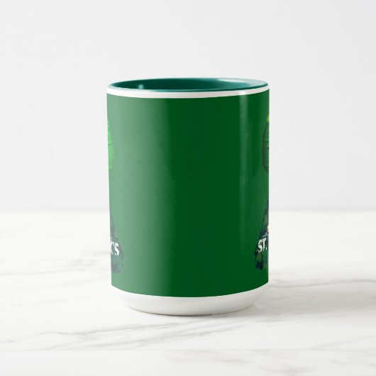 St Patrick’s Day Pot of Gold - caneca マグカップ (中央)
