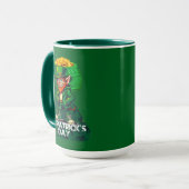 St Patrick’s Day Pot of Gold - caneca マグカップ (正面左)