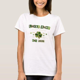 St. Patrick’s Day Pregnancy Announcement Tシャツ