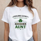 St. Patrick’s Day Pregnancy Announcement Tシャツ