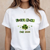 St. Patrick’s Day Pregnancy Announcement Tシャツ