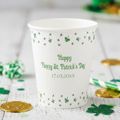 St. Patrick’s Day Shamrock Border Party 紙コップ
