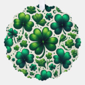 St. Patrick’s Day Shamrock Paper Ornament Card オーナメントカード (正面)
