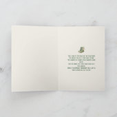 St. Patrick’s Day Stack of Books Card – Irish Luck カード (内部)