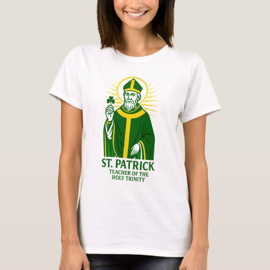 St. Patrick Teacher of the Holy Trinity Tシャツ (正面)