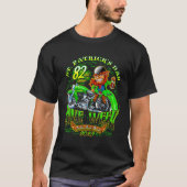 St Patrickairo ™S Day Bike Week Daytonaビーチフロリダ Tシャツ (正面)