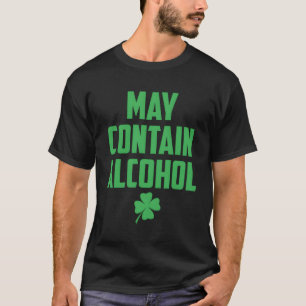 st patricksとパティデーのためのアルコールを含むことができる tシャツ