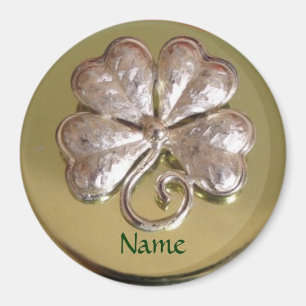 St. Patricksのアイルランドの名字の磁石! 金ゴールド マグネット