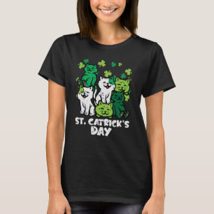 St patricksのキャッツデイキャッツキャッツサンパティスウィメンズG Tシャツ